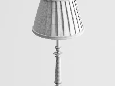 Twisted Glass Candlestick by Vaughan Design 3D model