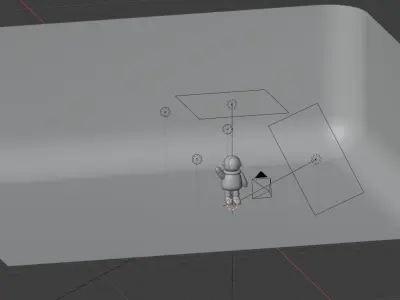 Astra Sci-Fi Model Low-poly 3D model