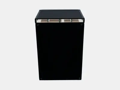 IDANAS Upholstered ottoman bed 1 3D model