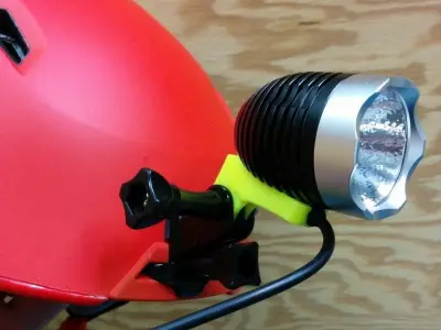 Magicshine LED headlamp mount for Giro Edit Helmet Free 3D print model