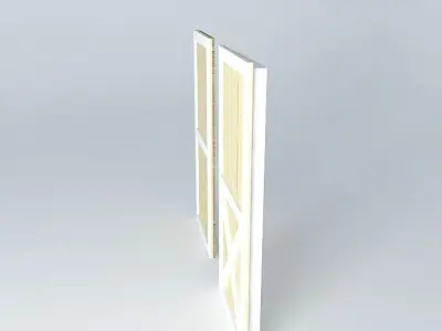 Shed Door Free 3D model
