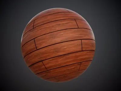 Wood Flooring Seamless PBR Texture Texture