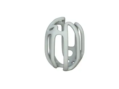 SciFi Cube Object No 15499 Low Poly Shape Texture