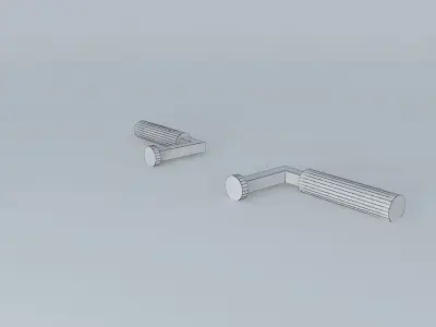 Door handles 3D model