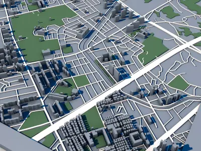 Lotte World Tower Seoul Skyscraper Architecture Landmark 3D model