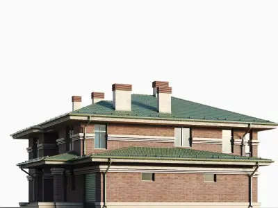 Residential  House 68 3D model