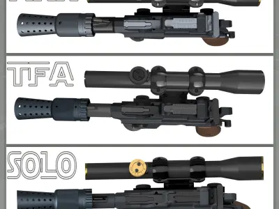 DL44 Hero ANH TFA SOLO 3D print model