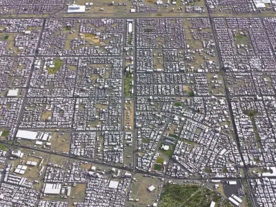 Najaf Low-poly 3D model