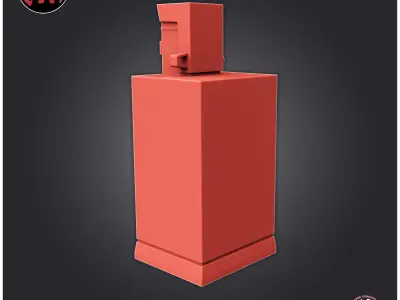 Newspaper Vending Machine 3D print model