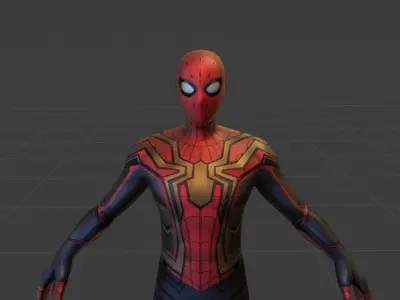 Spider-Man Integrated suit 3D model