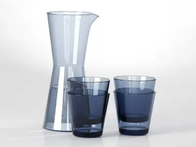 Kartio Carafe Set 3D model