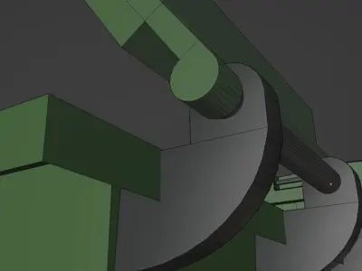 Garbage Bin and Container Kit Low-poly 3D model