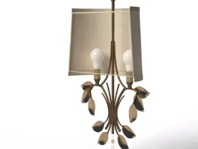 Alenya Light Gold Wall Sconce Low-poly 3D model