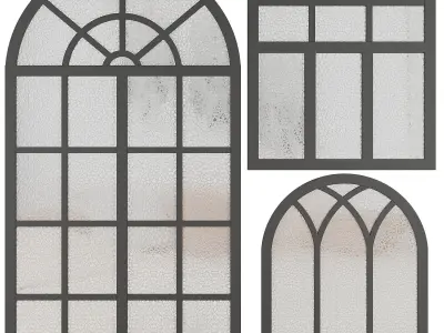 Windows set1 3D model