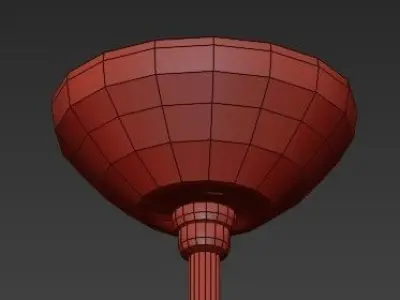 Retro Loft pendant 3D model