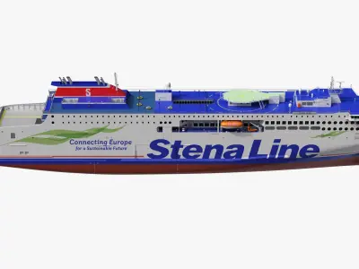  Stena Edda Passenger and Vehicle RoPax Ferry 