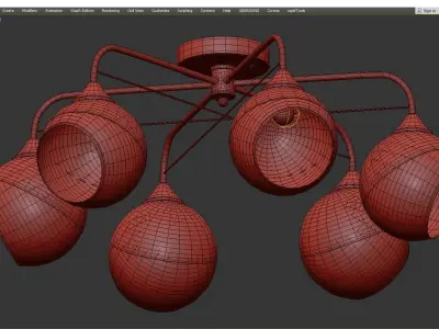 Arte Lamp MIRAM Low-poly 3D model