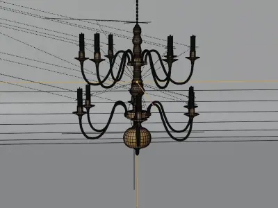 French Lightning 3D model