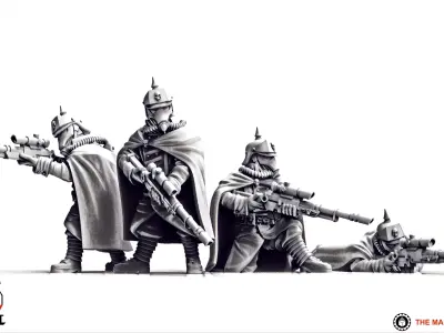 Valour Korps - Sharpshooters 3D print model