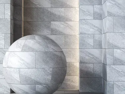 Facade Tile Textures 4K - Seamless Texture