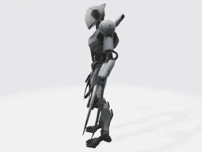 Assassin robot 3D model