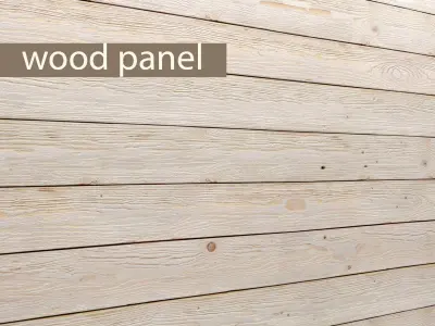 Wood panel 3D 10 3D model