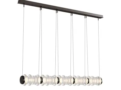 Cairn Linear LED Pendant light 3D model