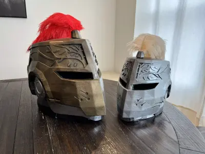 Destiny 2 Iron Companion Titan Helmet 3D print model