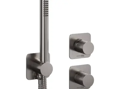 Mixer Set WasserKRAFT Tauber 6400 3D model