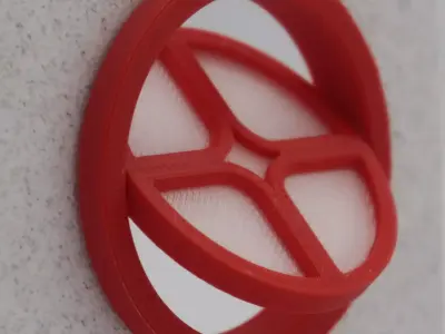 Functional Round window style 1 multi-color  3D print model