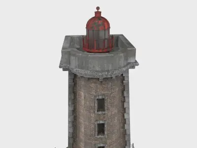 The Triagoz Lighthouse 3D model