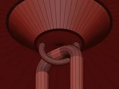 Classic chandelier 3 3D model