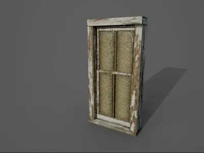 Window-Version 001 Low-poly 3D model