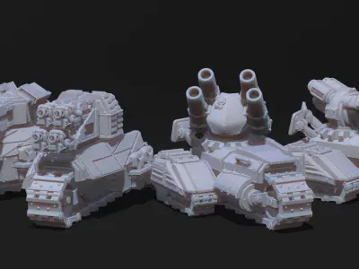 Tempestas Support Platform 3D print model