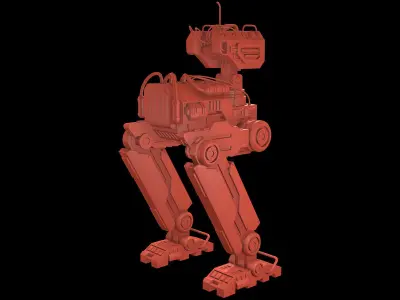 Robot 1- Only Mesh 3D model