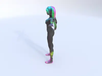 Sci-Fi Rebel 3D model