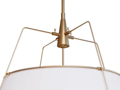 Conical Drum Pendant 3D model
