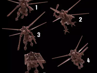 Skyterax - Omniforge 3D print model