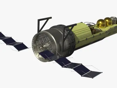  KH-9 Hexagon Cold War Spy Satellite 