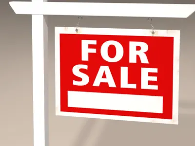 For sale notice 3D model