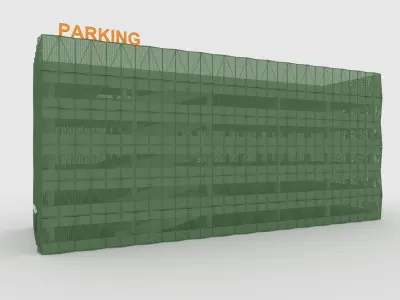 Building Parking 1 3D model