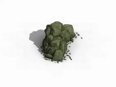 Heyang outskirts - Tu Shan Stone 02 3D model