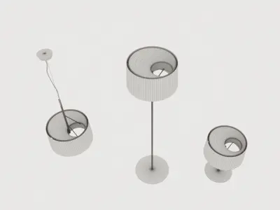 Lamp PACK - Metalarte EDA M P T  3D model