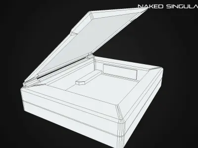 UV transilluminator - Virus Laboratory Low-poly 3D model