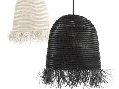 Cosydar raphia lamp  3D model