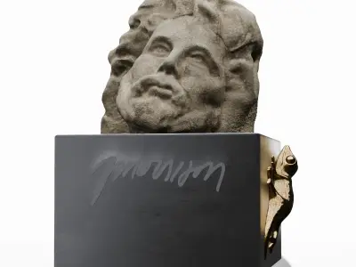 Jim Morrison - The Lizard King 3D print model