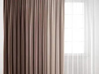 Curtain 327 3D model