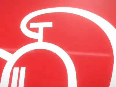 Extinguisher-Information-Sign Free low-poly 3D model