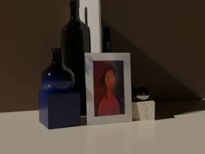 Hdri - Buildings Trees And Night Texture