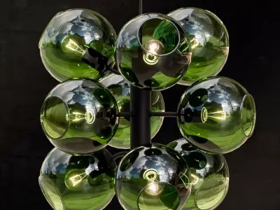 Tage pendant Green 3D model